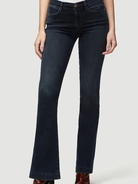 Frame Denim Denim - FRAME Le High Flare Jeans Wayfarer Dark Wash High Rise Denim Size 29